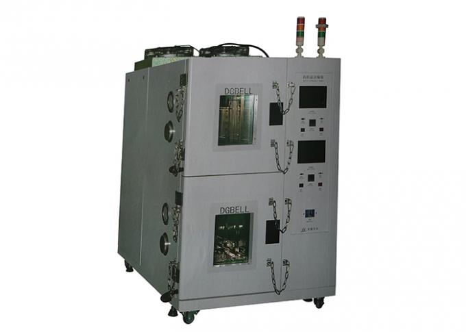 IEC60068-2 배터리 시험 장비, PCL 제어 두배 - 층이 진 하이로 포커 온도 챔버 0