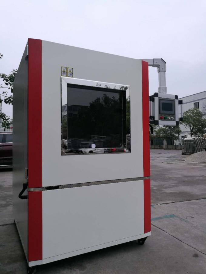 202# SS 깔대기식 재 저항 시험은 외부 크기 1000*W1000*H1000mm 0을 챔버에 수용합니다