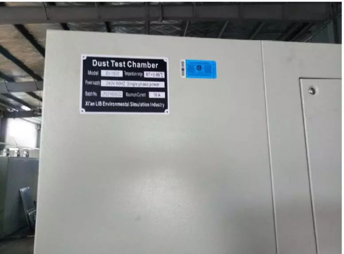 IEC 60529 IP5X6X 재 테스트 챔버 / 환경 실험 기계 4